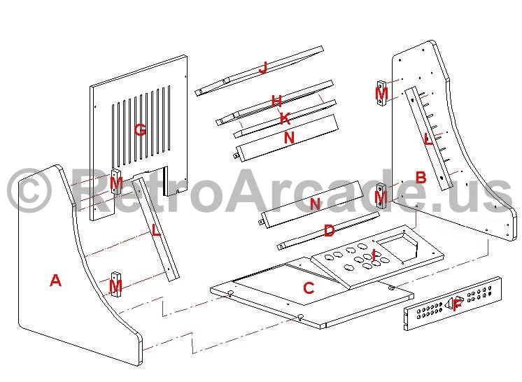 holland computers: arcade game part manuals