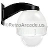 IP Network Ready 7in Outdoor dome housing with wall mount, clear dome, 24Vac input, heater, blower