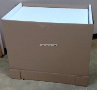 Arcade complete cocktail cabinet shipping box with top, bottom and packing foam.