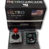 Arcade Joystick with Red Ball - Switchable from 8-way to 4-way operation Price Each