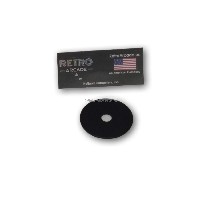 Replacement Classic Arcade Joystick Disk, Black, 0.3in Center Hole Disk, 2in Overall