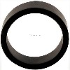 Black Flipper Rubber, 1.5 inch x .5 inch, 60 Durometer, for Data East and Stern Pinball