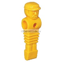 0.625in  Foosball Man Table Guys Man Soccer Player Part for Dynamo Table - Yellow