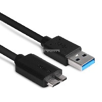 USB 3.0 Data Sync Cable - Male A to Micro B - For External Hard Disk Drive