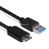 USB 3.0 Data Sync Cable - Male A to Micro B - For External Hard Disk Drive