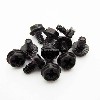 6/32 Black Computer Case & Hard Drive Mounting Screws - PACK of 20