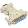 DB9 9Pin Female to DB25 25Pin Female Port Serial RS232 Adapter Converter Connector