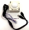 Track Ball 2 inch Arcade Game Trackball for PC or MAC USB, PS2 and Jamma 60-in-1 Connectors