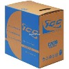ICC CAT 6 500 UTP Solid Ethernet Cable 23G 4P CMR 1K Blue - Category 6 Network Cable PER BOX