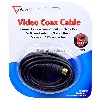 TriQuest 5606 Coaxial (M) to (M) RG59 Video Cable with Gold-Plated Connectors - 6 foot - (Black)