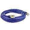 25 Foot Blue shielded Cat6 Ethernet Patch Cable RJ45, Blue, Cables to Go