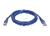 CAT6 RJ45 MM Blue 7 foot Snagless Network Ethernet Data LAN patch Cable