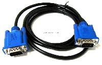 6 ft. Coax SVGA Monitor Extension Cable HDDB15 MM, Replacement LCD Cord
