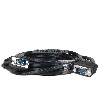 15 foot 15-pin VGA (M) to (M) Video Cable (Black)