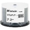 Verbatim CD-R 700MB 52X DataLifePlus White Inkjet Printable - 50pk Spindle