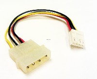 5.25 TO 3.5 POWER PLUG REDUCER FLOPPY ADAPTER 4-Pin Molex to Floppy Drive 4-Pin Female Power