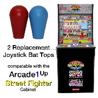 Arcade1up Street Fighter 2 Galaga Rampage Pacman 2 Joystick Bat Top Handles