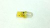 Pinball replacement bulb LED 6.3 volt AC, 555 clear wedge base T10 Cool Yellow Frosted