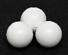 White 35mm 3-pack smooth Replacement Soccer Ball Style Foosball