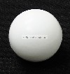 White 35mm smooth Replacement Soccer Ball Style Foosball
