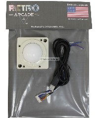 Track Ball 2 inch Arcade Game Trackball for PC or MAC - USB Connector