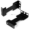 This depth adapter kit lets you extend or reduce the mounting depth of one rack unit (1U) in your server rack up to four inches