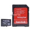 SanDisk 16GB Class 4 microSDHC Memory Card with SD Adapter