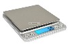 Superior Mini Digital Platform Scale - 2000g/0.1g w/Blue Backlit LCD Screen (Silver)