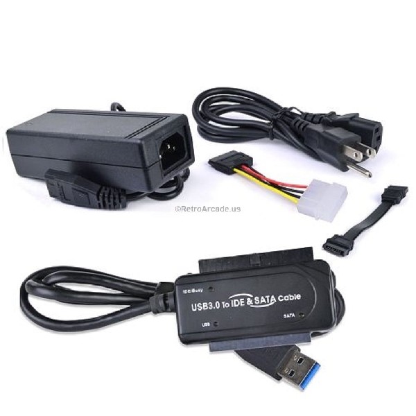 SuperSpeed USB 3.0 to SATA/IDE Hard Drive Adapter - Turn Your  2.5/3.5/5.25 SATA or IDE Drive Into USB - PC Station Inc.