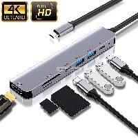 USB Docking Station Thunderbolt 3 1pc Type-C Hub For Air Pro HDMI Quality PC and Mac