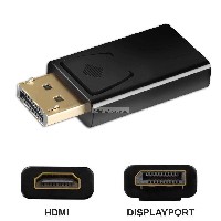 Display Port to HDMI Adapter - Convert Display Port to HDMI