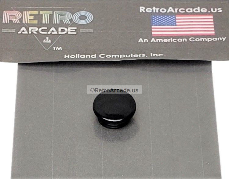 Arcade Game Plastic Button Cap, 12mm Plug Style, Fills Un-Needed Game Button Holes, Mame + Jamma